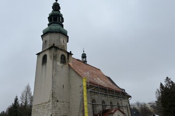 Další fáze oprav kostela ve Zdoňově
