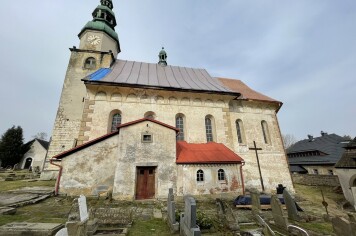 Další fáze oprav kostela Nejsvětější Trojice ve Zdoňově